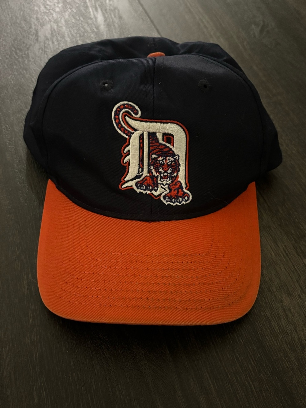 Vintage 90s  Detroit Tigers Snap Back Hat MLB